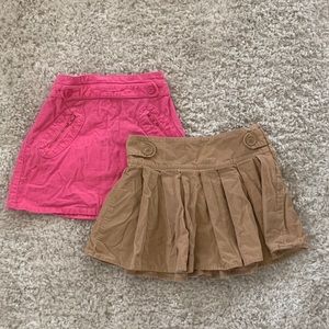 Girls Corduroy Skirt Bundle